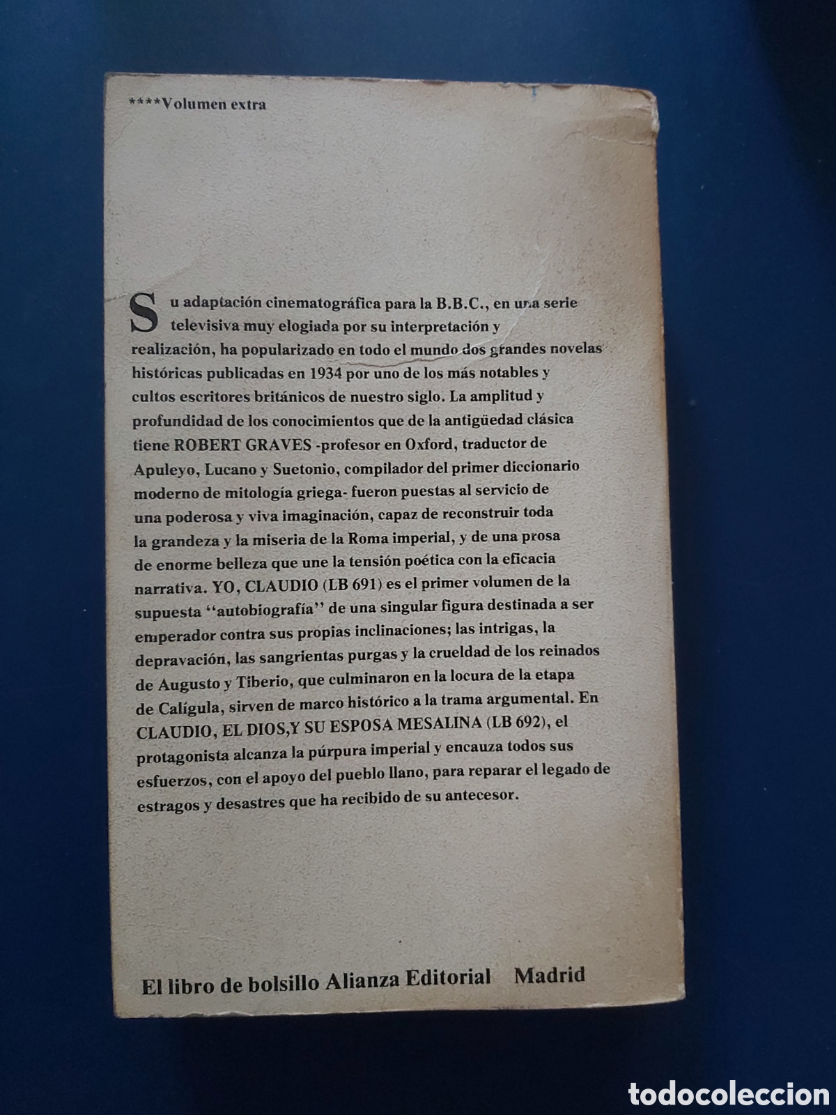 Libros de segunda mano: YO CLAUDIO- ROBERT GRAVES- ALIANZA EDITORIAL- 3 EDICI&Oacute;N 1978 - Foto 7
