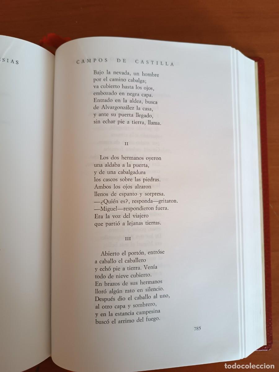 Libros de segunda mano: Obras completas de Manuel y Antonio Machado. Lujo. Ed. Plenitud 1973 - Foto 5