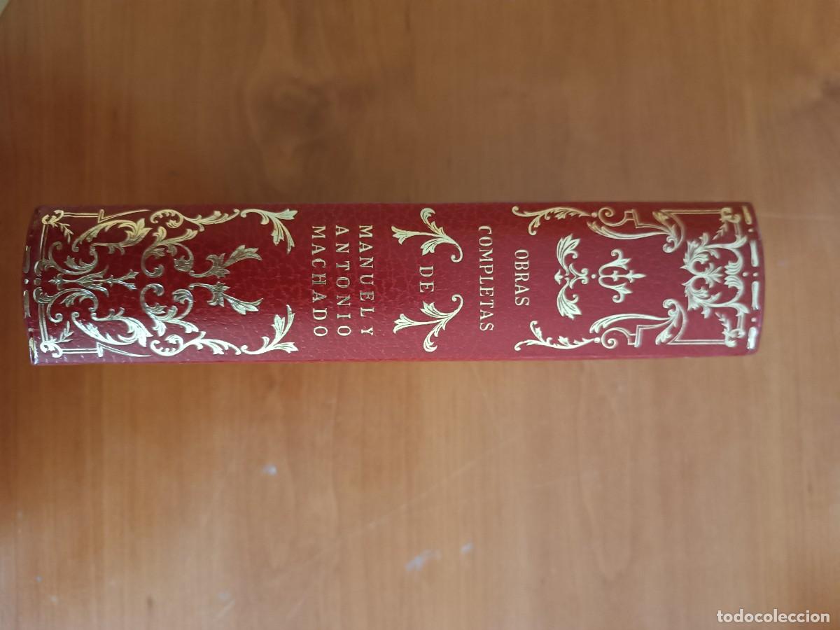 Libros de segunda mano: Obras completas de Manuel y Antonio Machado. Lujo. Ed. Plenitud 1973 - Foto 10