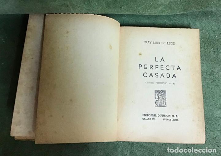 Libros de segunda mano: LA PERFECTA CASADA, FRAY LUIS DE LEON - Foto 3