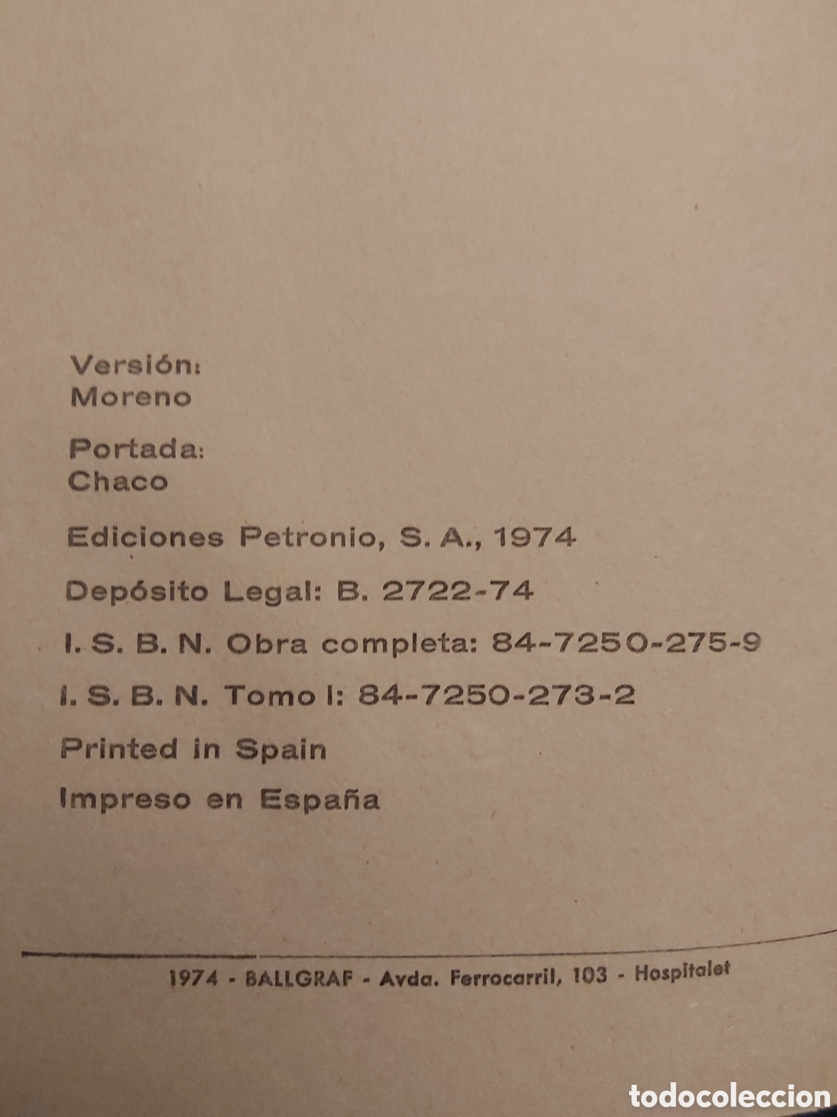 Libros de segunda mano: GUERRA Y PAZ- L. TOLSTOI- EDICIONES PETRONIO- 1974 - Foto 5