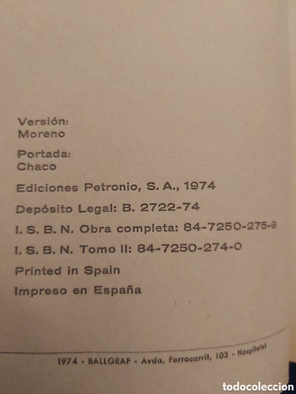 Libros de segunda mano: GUERRA Y PAZ- L. TOLSTOI- EDICIONES PETRONIO- 1974 - Foto 7