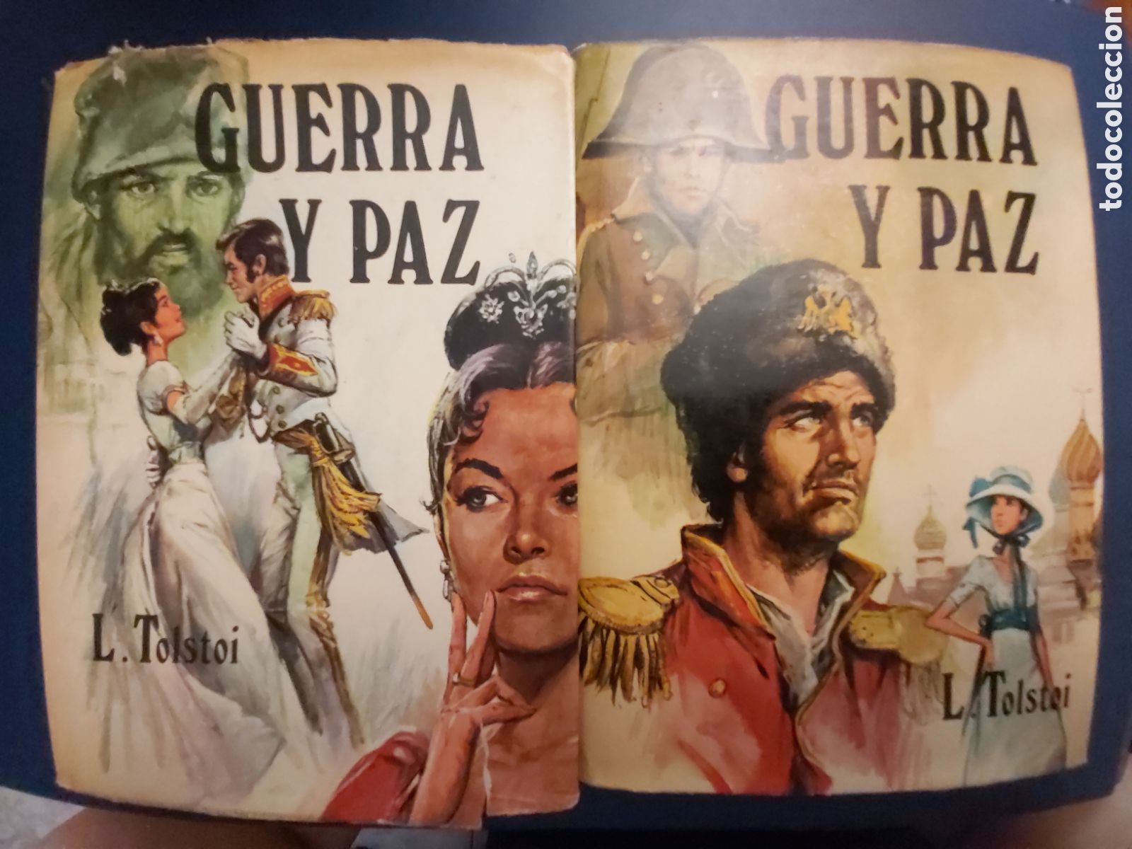 Libros de segunda mano: GUERRA Y PAZ- L. TOLSTOI- EDICIONES PETRONIO- 1974 - Foto 1