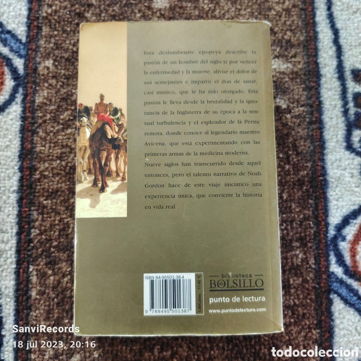 Libros de segunda mano: EL M&Eacute;DICO (NOAH GORDON) - Foto 2