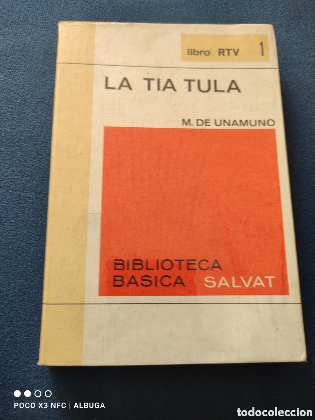 Libros de segunda mano: La t&iacute;a Tula. Miguel de Unamuno. - Foto 1