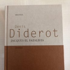 Libros de segunda mano: DENIS DIDEROT - JAQUES EL FATALISTA (BIBLIOTECA UNIVERSAL GREDOS, 2002)