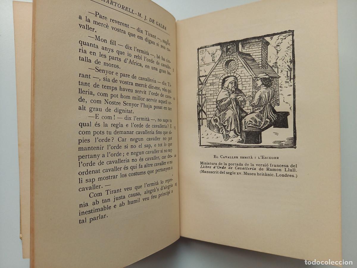 Libros de segunda mano: TIRANT LO BLANC. J. MARTORELL. M.J.GALBA - Foto 6