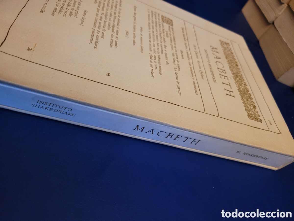 Libros de segunda mano: MACBETH # INSTITUTO SHAKESPEARE 1980 - Foto 3