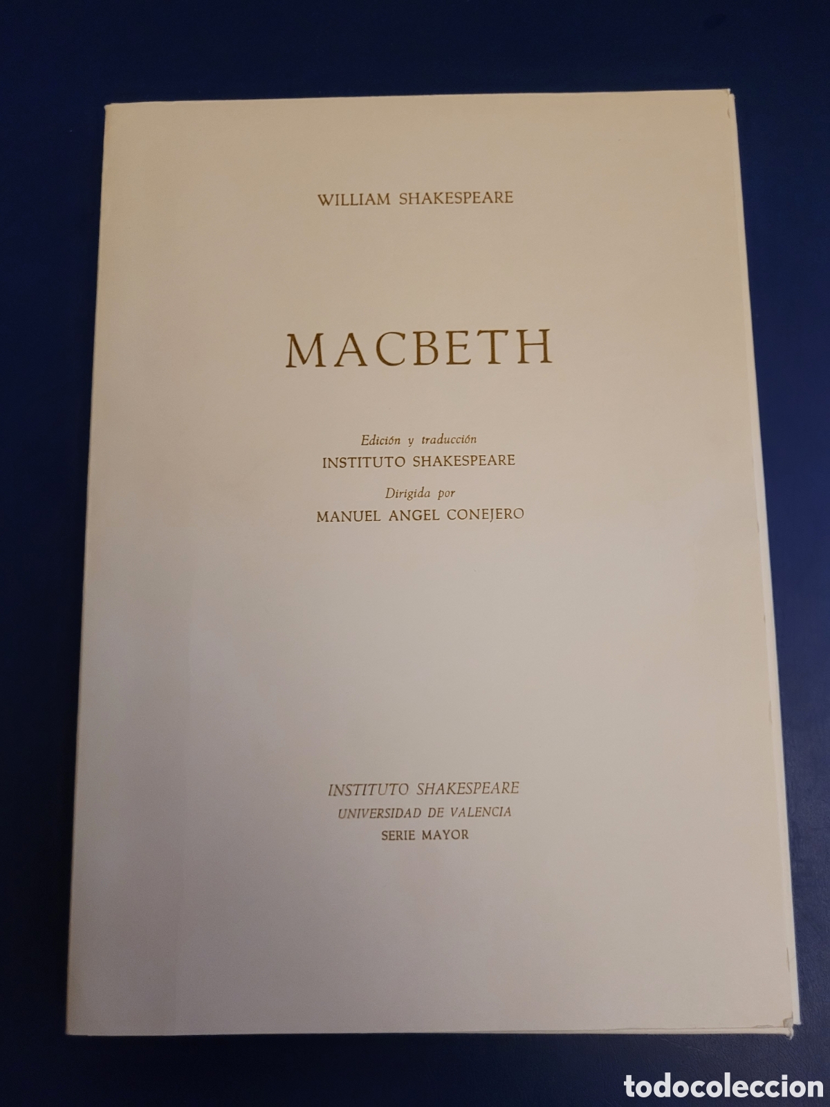 Libros de segunda mano: MACBETH # INSTITUTO SHAKESPEARE 1980 - Foto 4