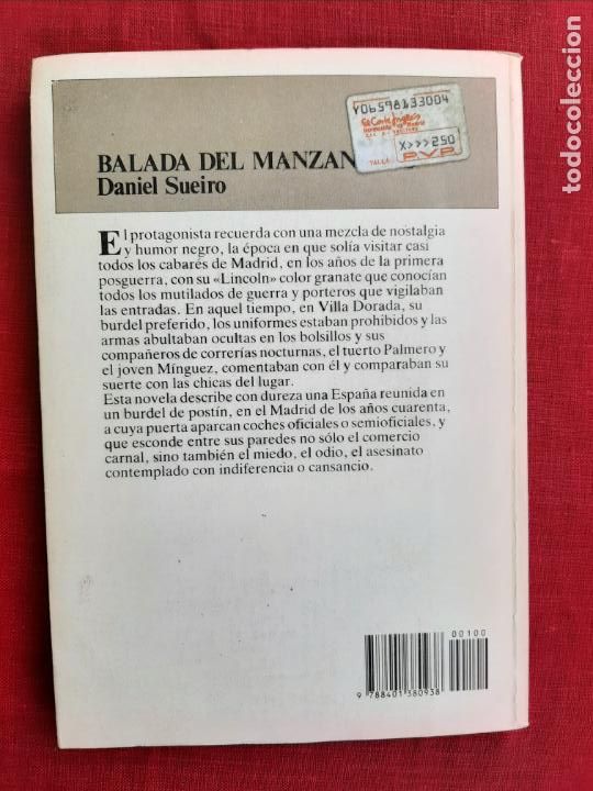 Libros de segunda mano: Balada del Manzanares - Sueiro, Daniel - Foto 2