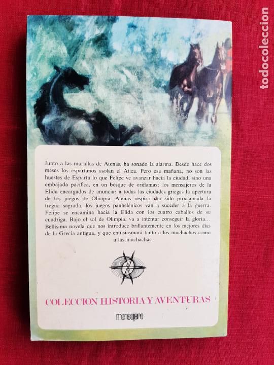 Libros de segunda mano: El sol de Olimpia - S&eacute;verin, Jean - Foto 2