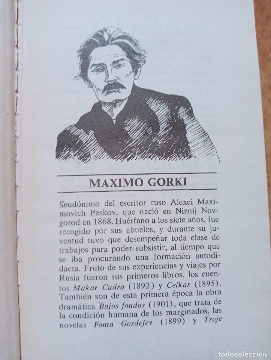 Libros de segunda mano: M&Aacute;XIMO GORKI - D&Iacute;AS DE INFANCIA - LITERATURA RUSA - Foto 3