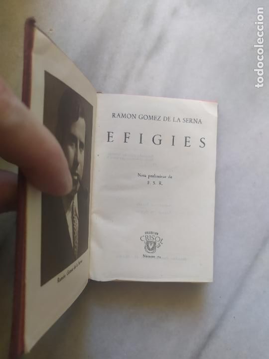 Libros de segunda mano: RAMON GOMEZ DE LA SERNA EFIGIES CRISOL 79 - Foto 2