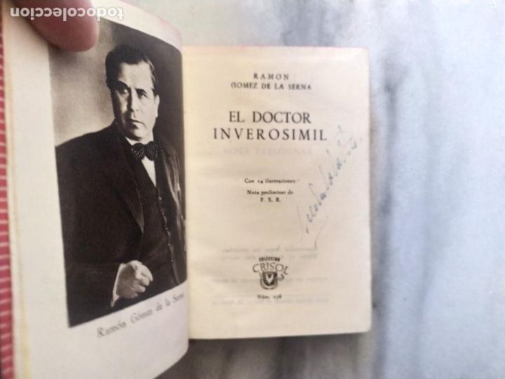Libros de segunda mano: RAMON GOMEZ DE LA SERNA EL DOCTOR INVEROSIMIL CRISOL 236 - Foto 2