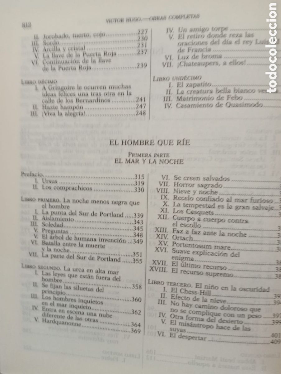 Libros de segunda mano: V&iacute;ctor Hugo. Obras completas II. - Foto 8