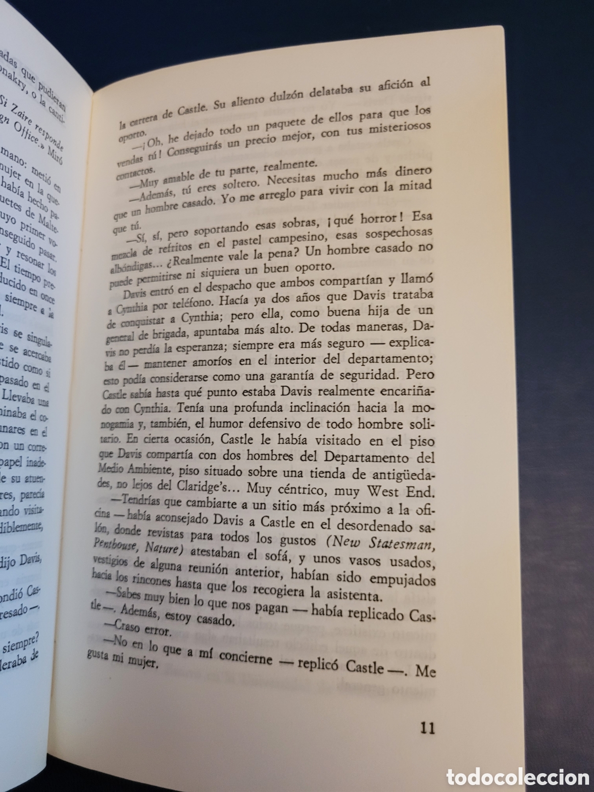 Libros de segunda mano: EL FACTOR HUMANO # GRAHAM GREENE # ARGOS VERGARA PRIMERA EDICI&Oacute;N 1979 - Foto 4