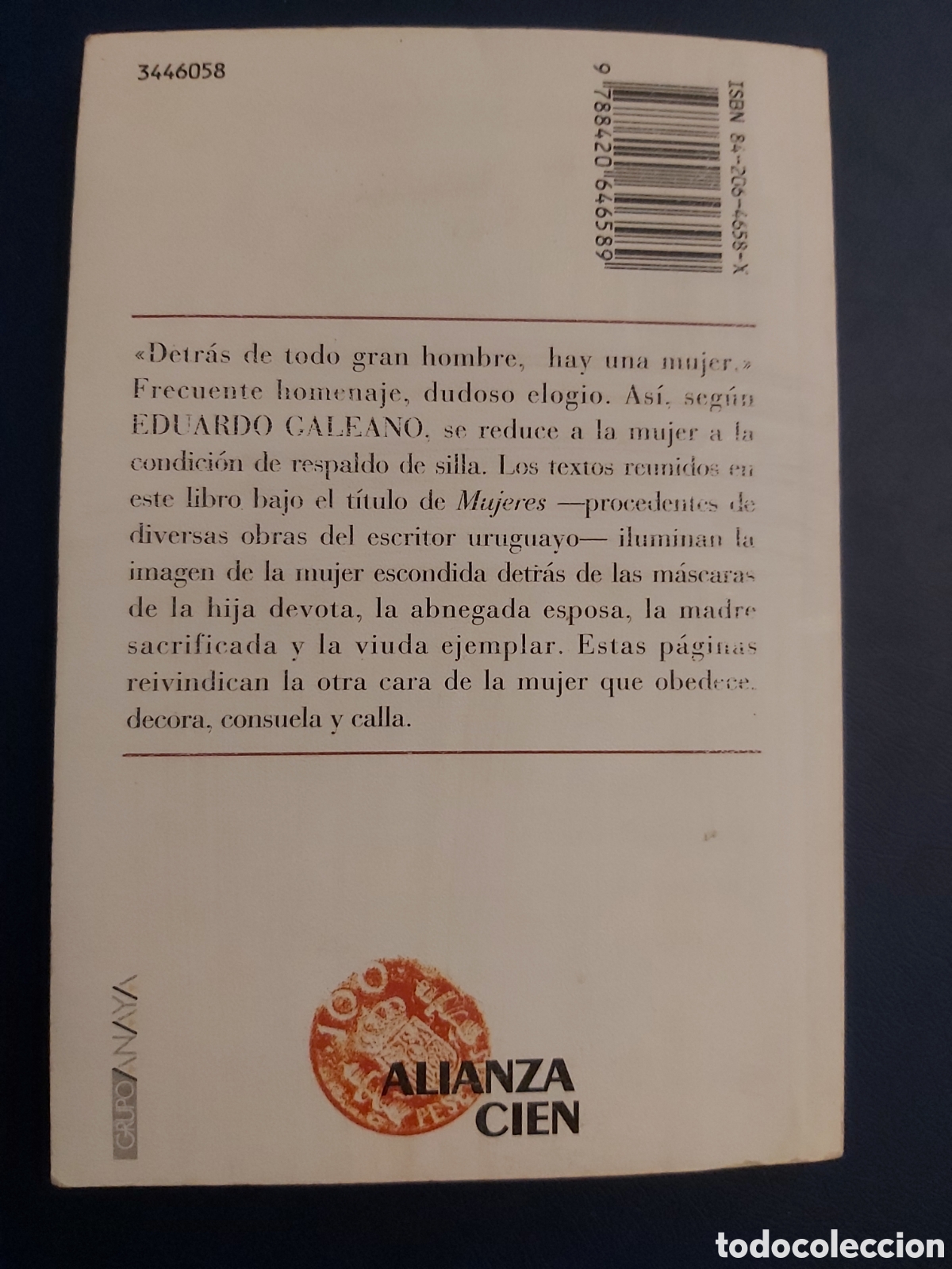 Libros de segunda mano: MUJERES - GALEANO - ALIANZA CIEN - 1995 - Foto 9