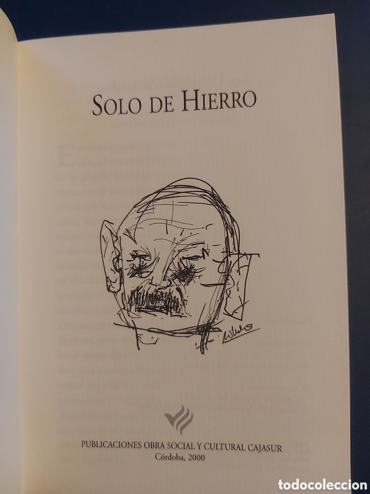 Libros de segunda mano: SOLO DE HIERRO - CAJA SUR PUBLICACIONES - 2000 - Foto 2