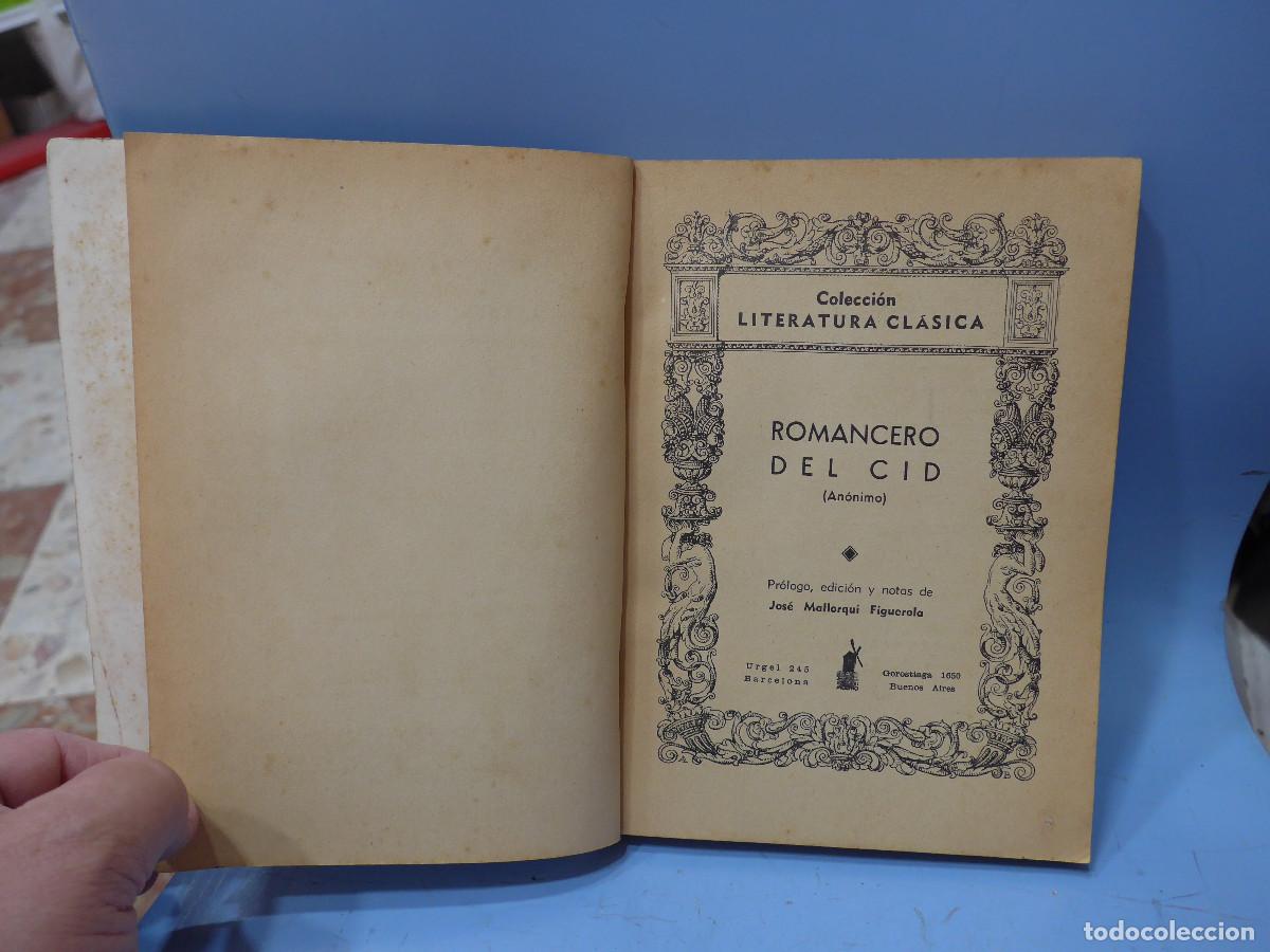 Libros de segunda mano: ROMANCERO DEL CID - ANONIMO - EDITORIAL MOLINO - Foto 4