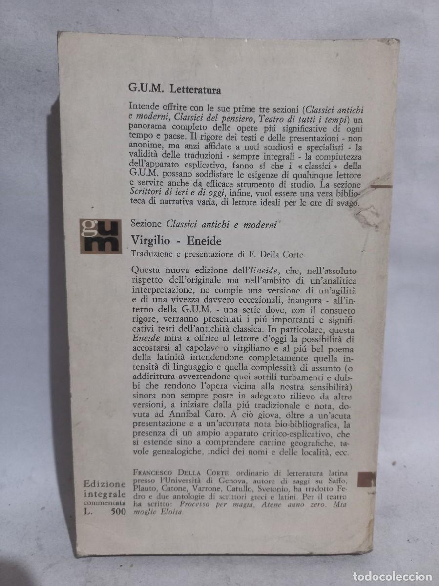 Libros de segunda mano: Virgilio - Eneide - 1967 - Foto 4