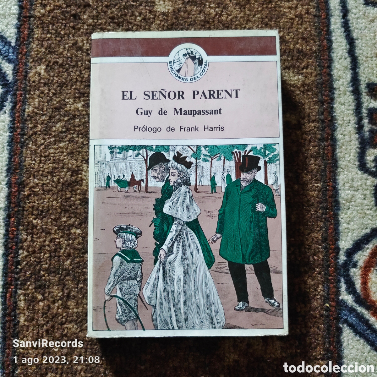 Libros de segunda mano: EL SE&Ntilde;OR PARENT (GUY DE MAUPASSANT) (EDICIONES DEL COTAL) - Foto 1
