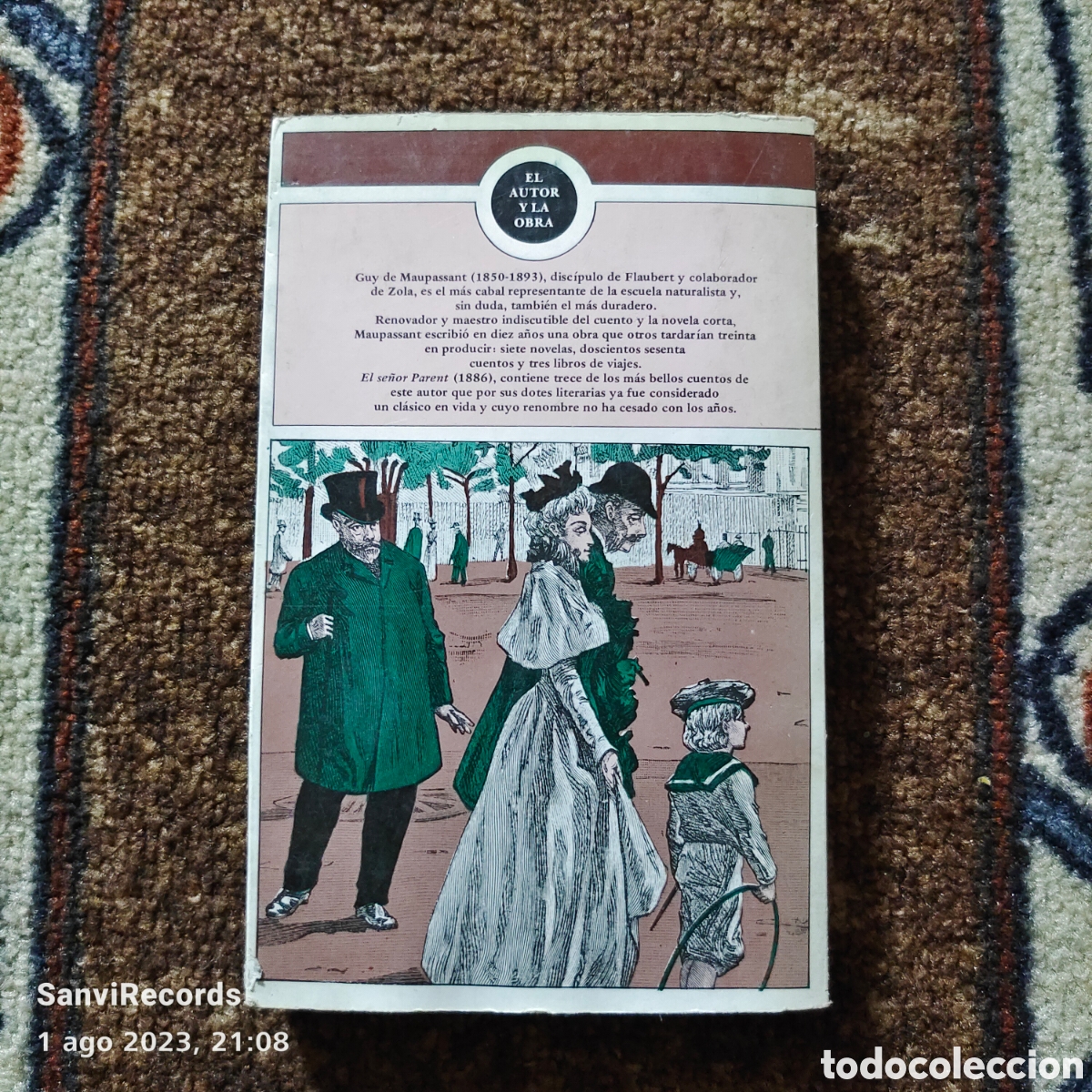 Libros de segunda mano: EL SE&Ntilde;OR PARENT (GUY DE MAUPASSANT) (EDICIONES DEL COTAL) - Foto 2