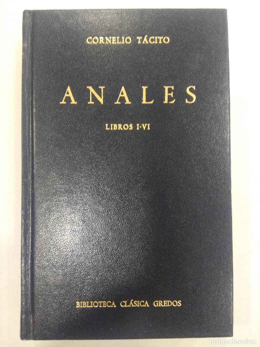Libros de segunda mano: CORNELIO TACITO/ANALES-LIBROS I-VI/BIBLIOTECA BASICA GREDOS. - Foto 1
