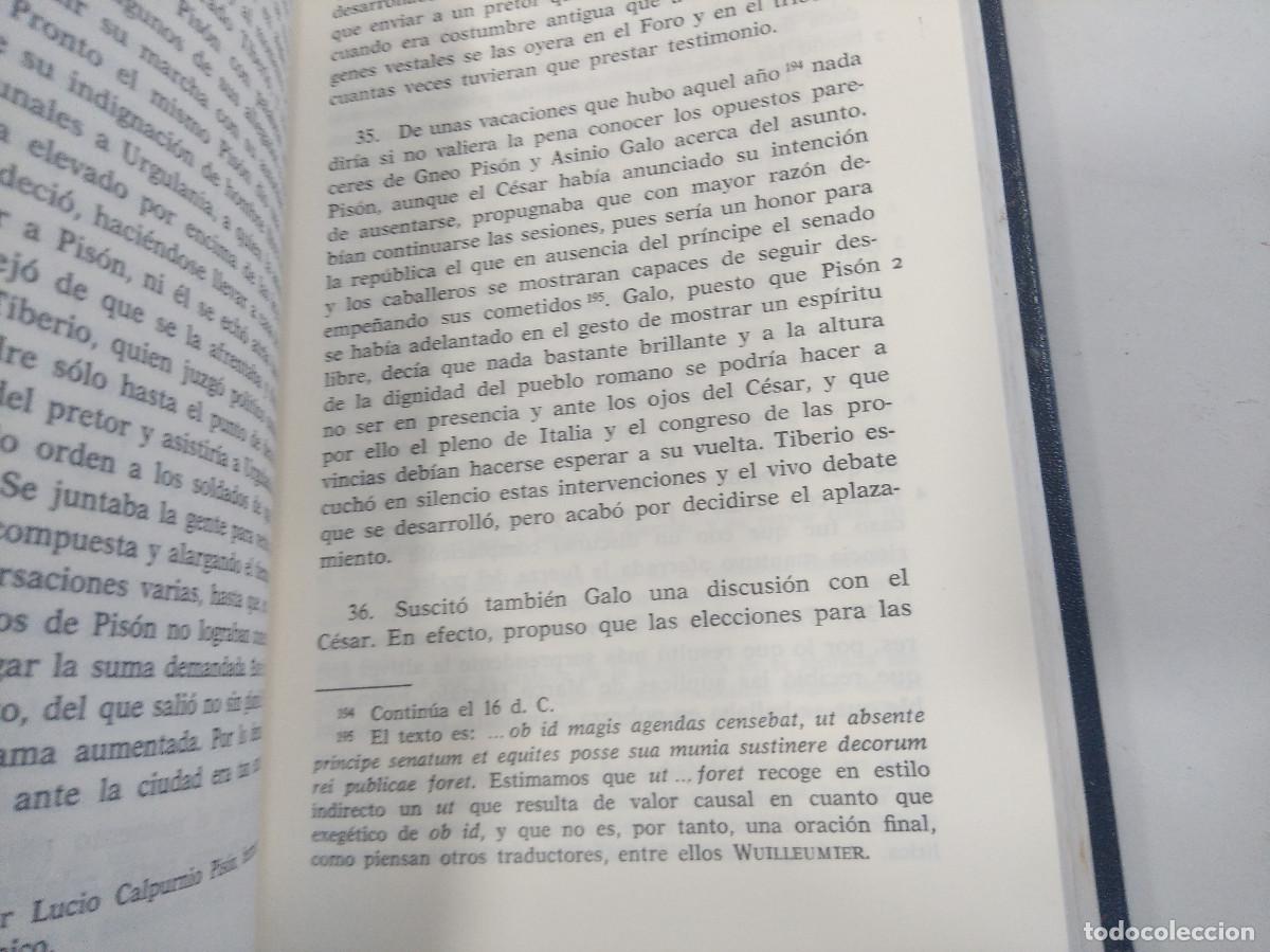 Libros de segunda mano: CORNELIO TACITO/ANALES-LIBROS I-VI/BIBLIOTECA BASICA GREDOS. - Foto 2