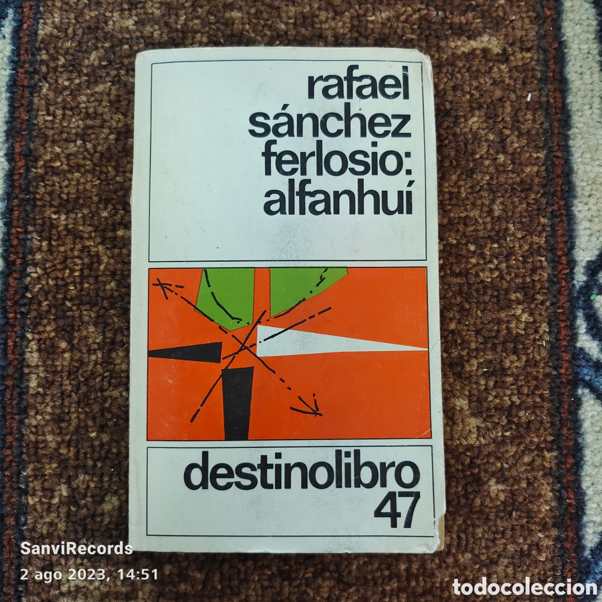 Libros de segunda mano: ALFANHUI (RAFAEL S&Aacute;NCHEZ FERLOSIO) (DESTINOLIBRO) - Foto 1