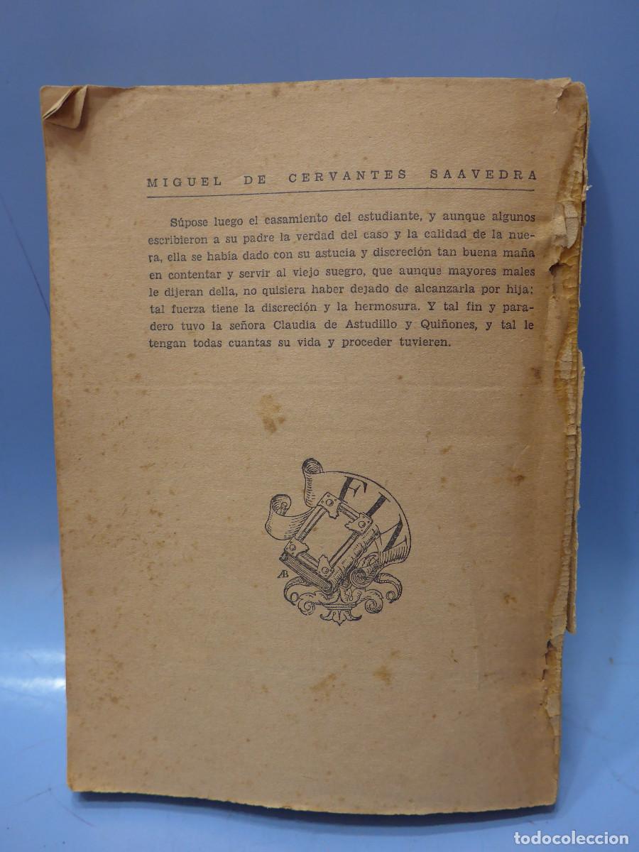 Libros de segunda mano: CERVANTES - NOVELAS EJEMPLARES - EDITORIAL MOLINO - Foto 2