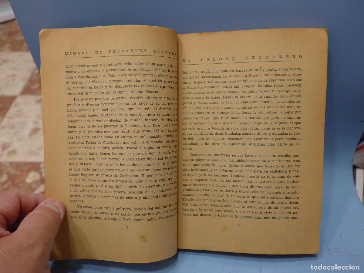 Libros de segunda mano: CERVANTES - NOVELAS EJEMPLARES - EDITORIAL MOLINO - Foto 8