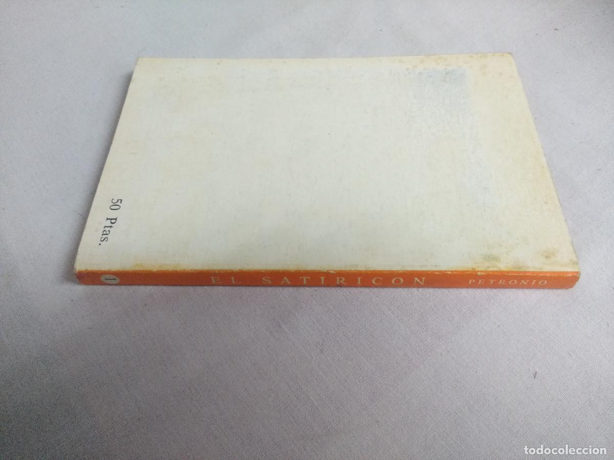 Libros de segunda mano: PETRONIO/EL SATIRICON/COLECCION MAISAL. - Foto 3