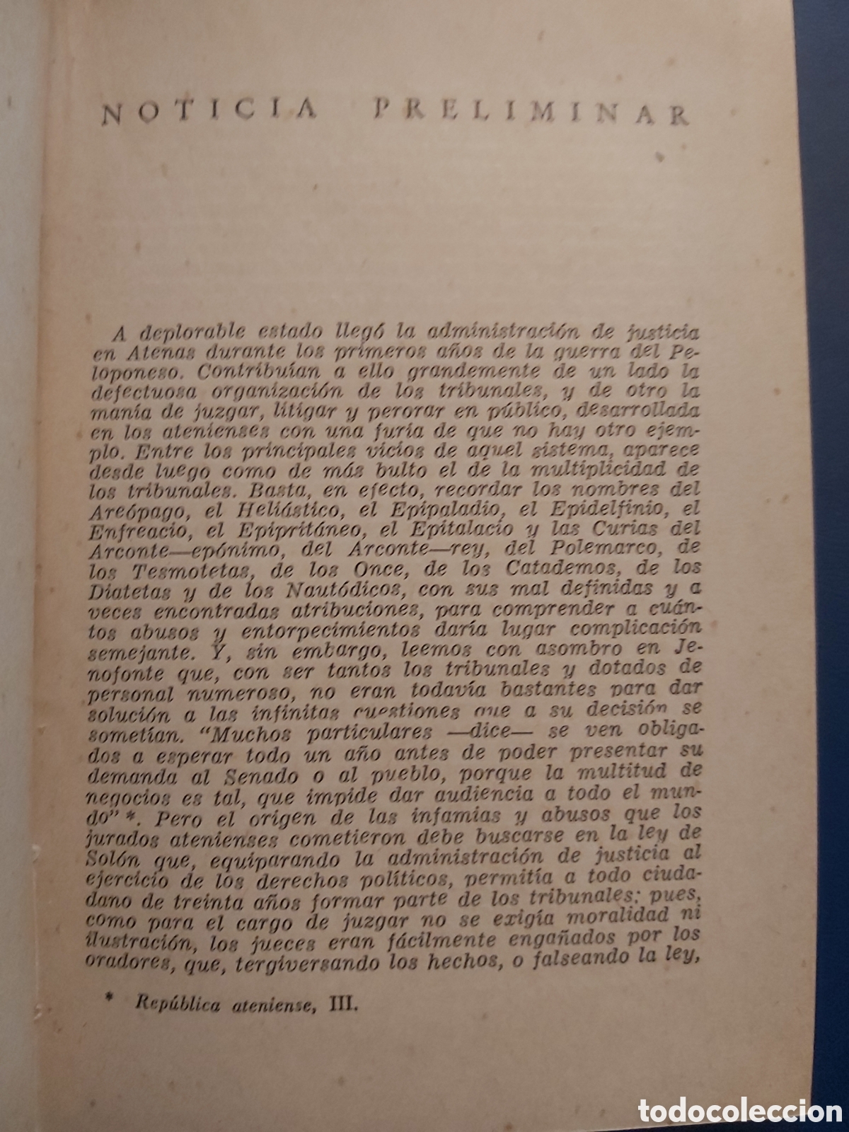 Libros de segunda mano: LAS CIEN OBRAS MAESTRAS # ARISTOFANES # E. LOSADA # 1944 - Foto 5