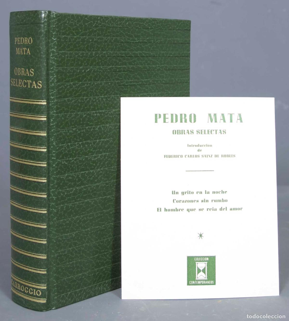 Libros de segunda mano: 1973. OBRAS SELECTAS. MATA. CARROGGIO - Foto 1