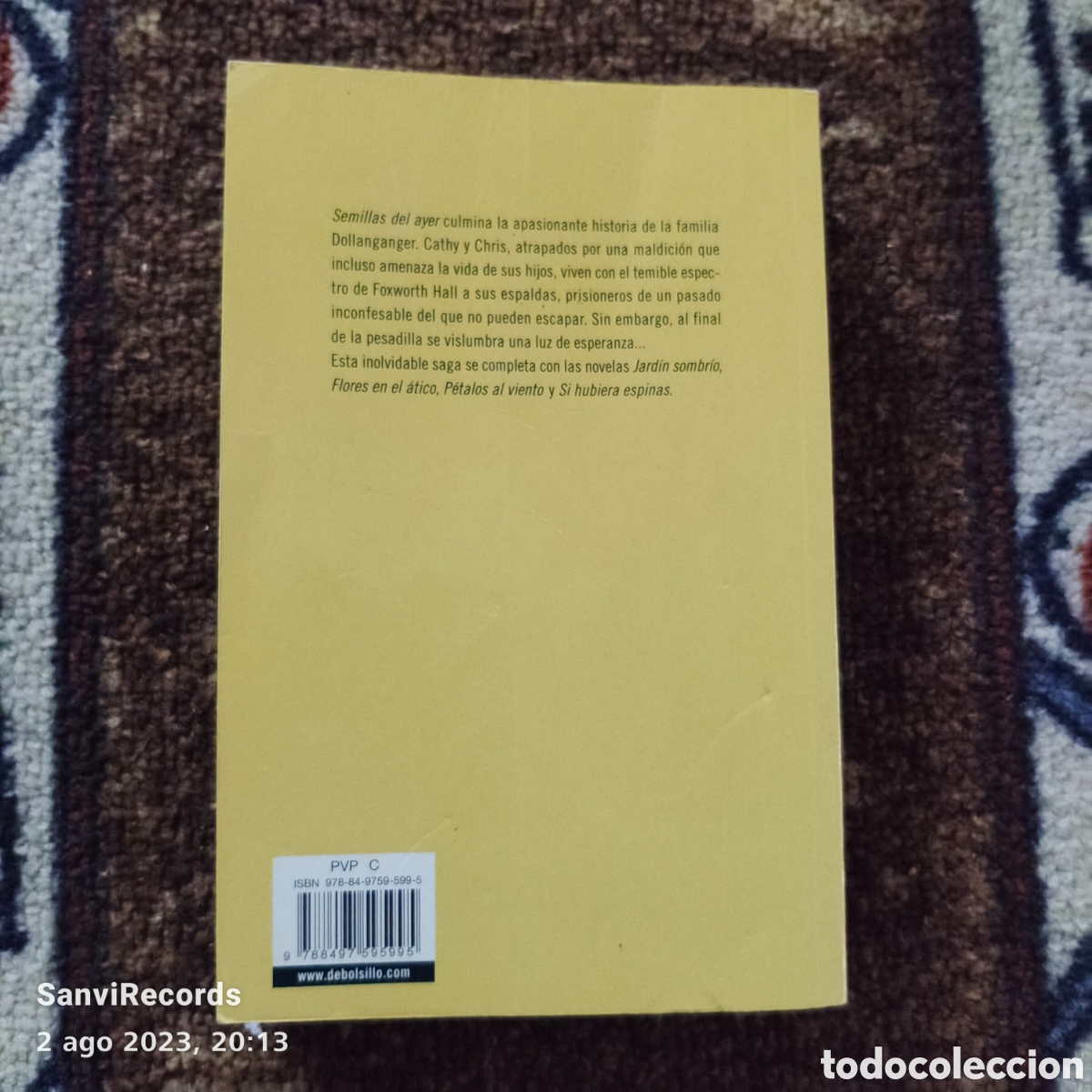 Libros de segunda mano: SEMILLAS DEL AYER (V.C. ANDREWS) (DEBOLSILLO) - Foto 2