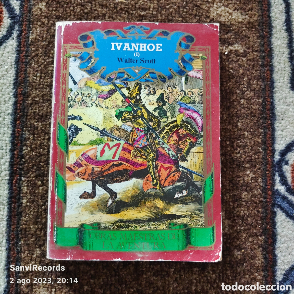 Libros de segunda mano: IVANHOE I (WALTER SCOTT) (OBRAS MAESTRAS DE LA AVENTURA) - Foto 1