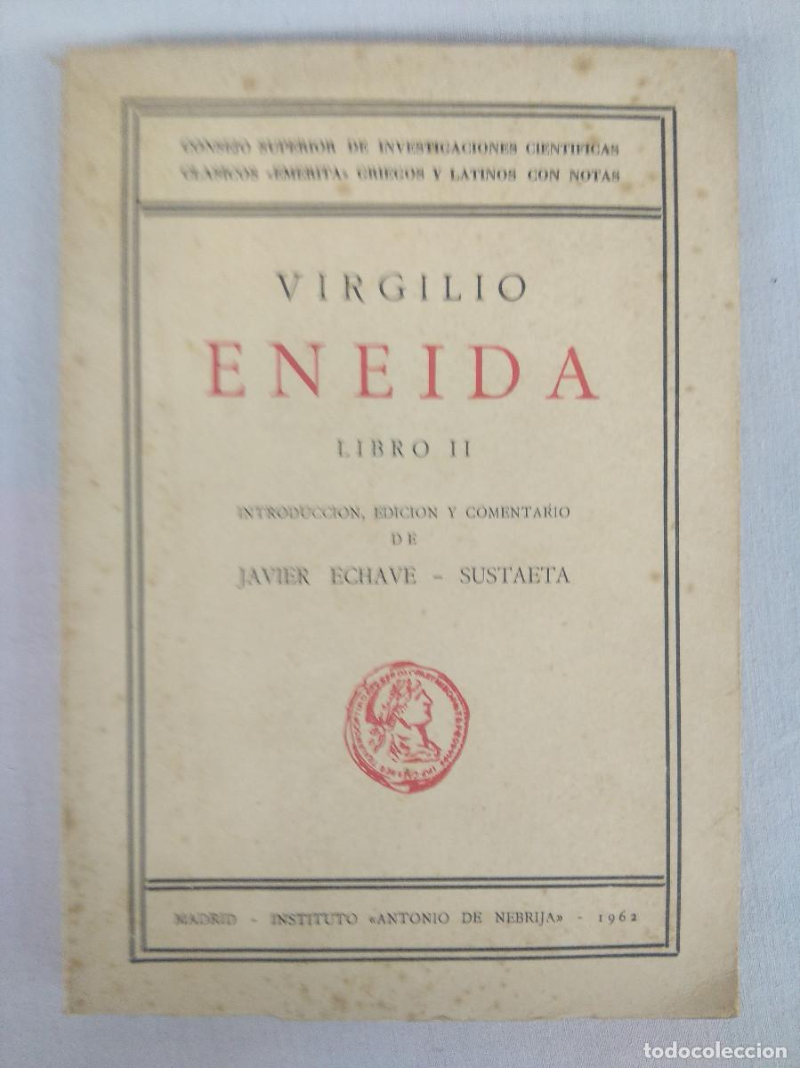 Libros de segunda mano: VIRGILIO/ENEIDA/LIBRO II. - Foto 1