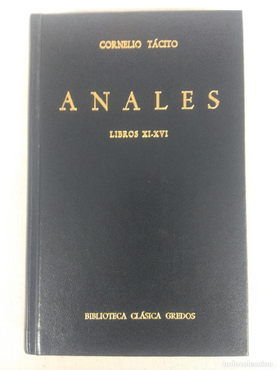 Libros de segunda mano: CORNELIO TACITO/ANALES/LIBROS XI-XVI. - Foto 1