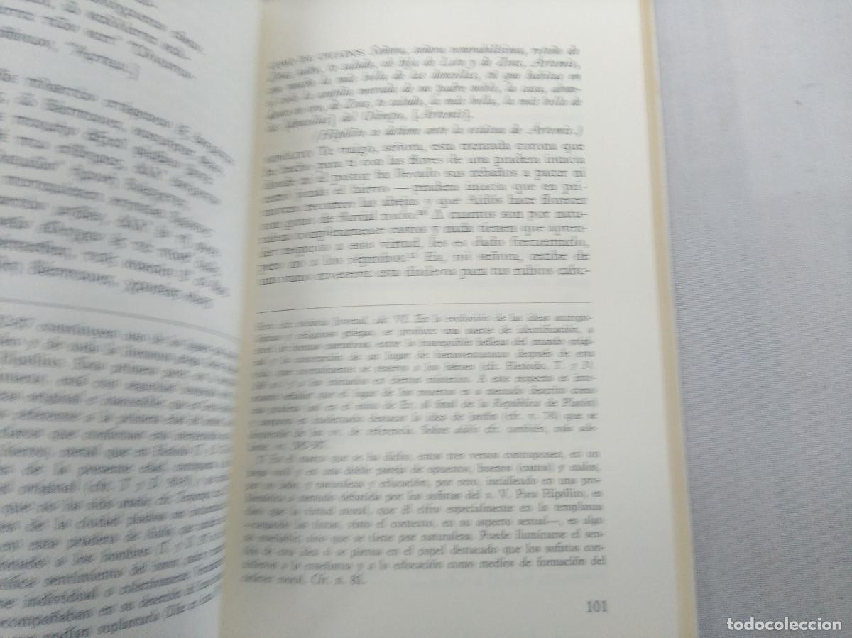 Libros de segunda mano: EVRIPIDES/HIPOLITO. - Foto 2