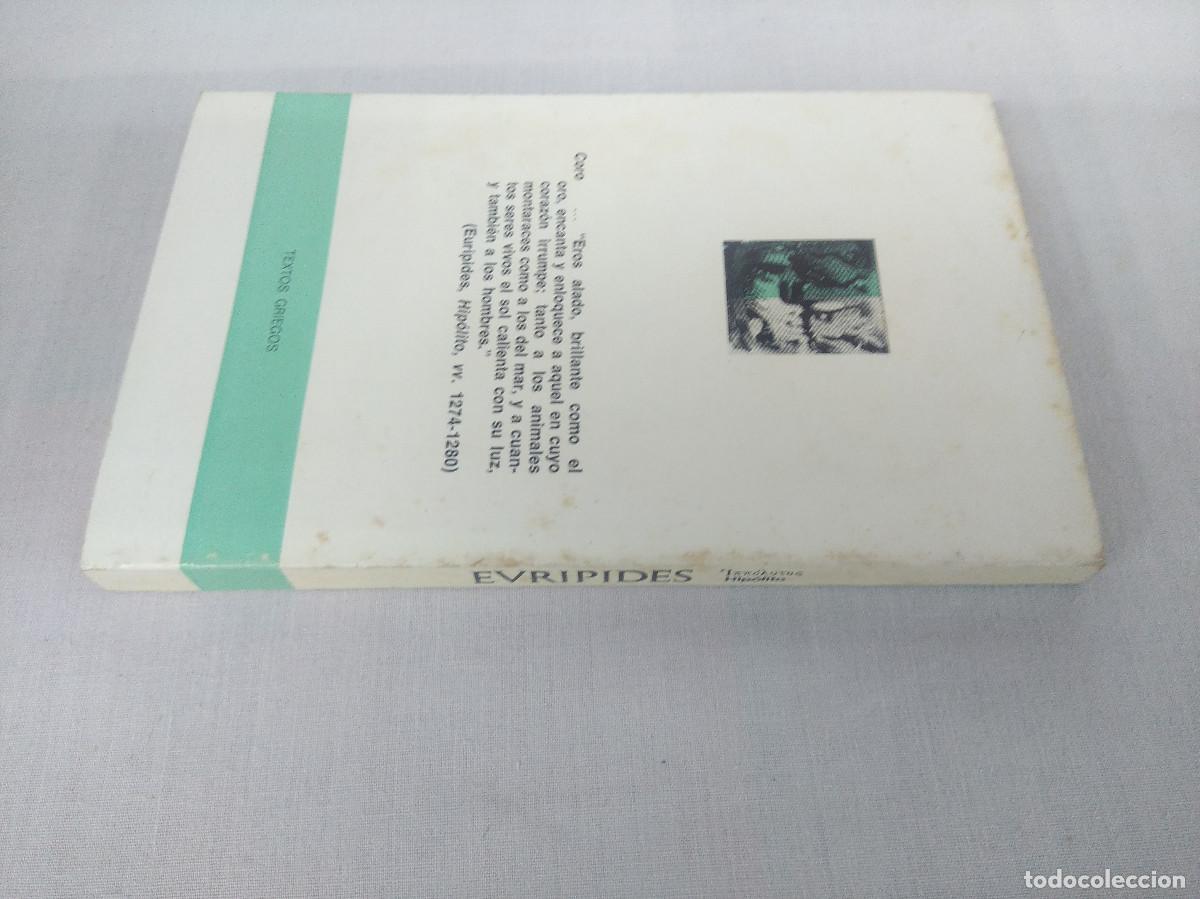 Libros de segunda mano: EVRIPIDES/HIPOLITO. - Foto 3