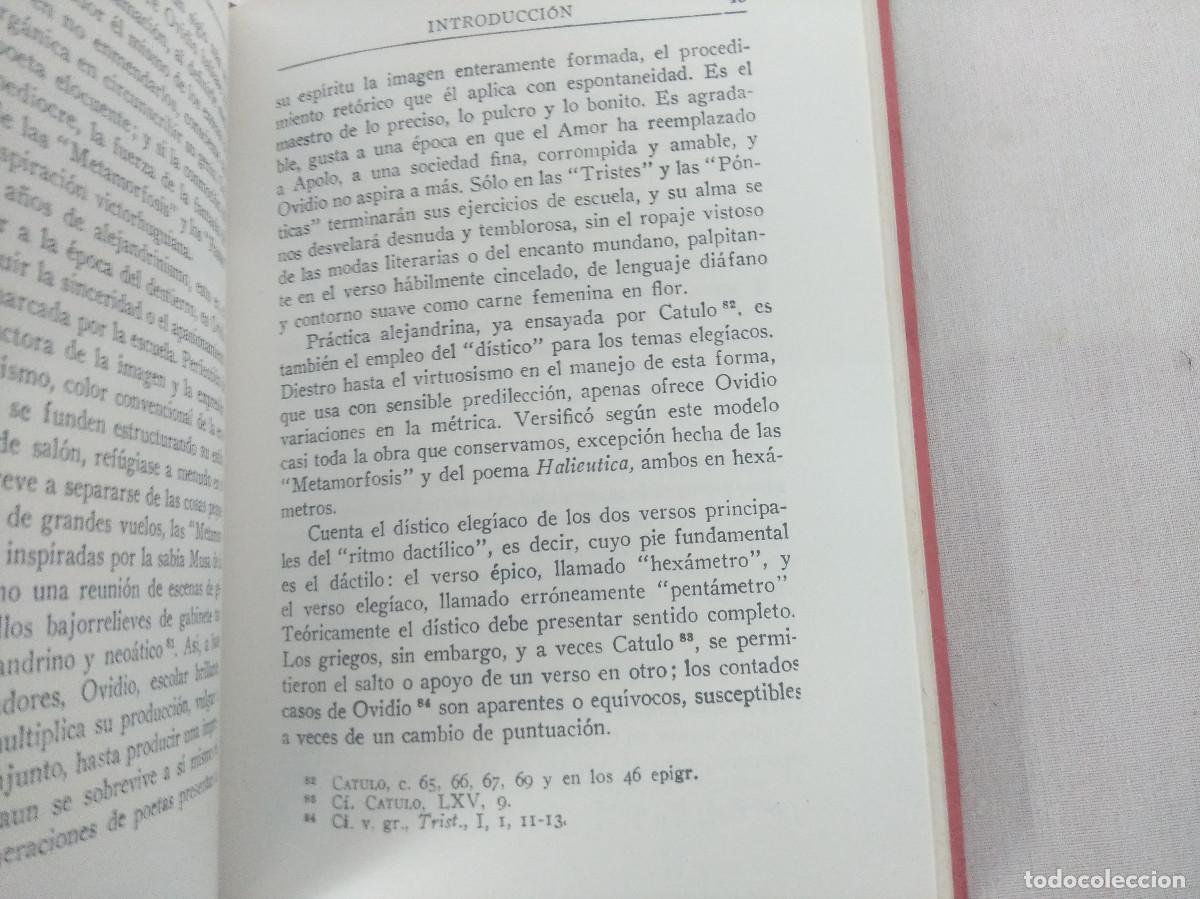 Libros de segunda mano: OVIDIO/TRISTIA/LIBRO I/BOSCH CASA EDITORIAL. - Foto 2