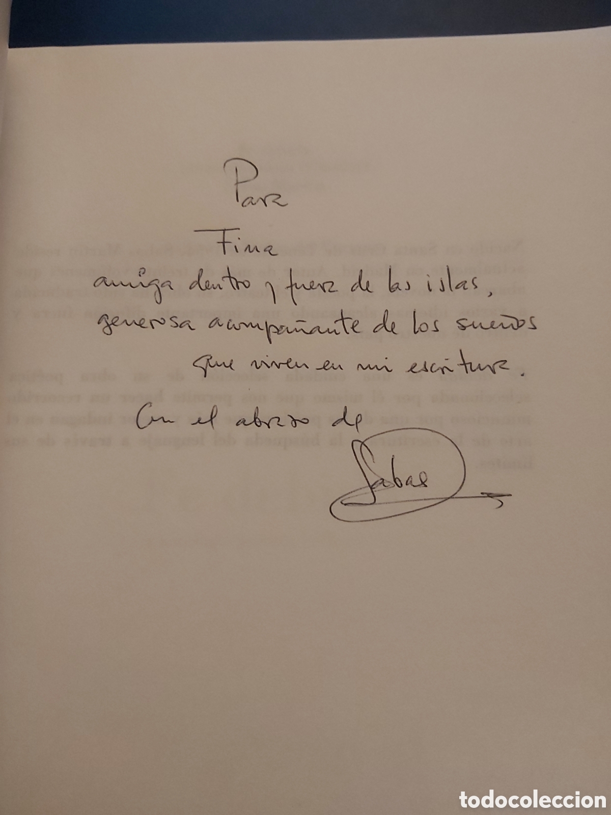 Libros de segunda mano: FE DEBIDA # SABAS MARTIN # E. VITRUVIO # 1 EDICI&Oacute;N 2015 # FIRMADO - Foto 2