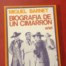 Libros de segunda mano: BIOGRAFÁ DE UN CIMARRÓN POR MIGUEL BARNET