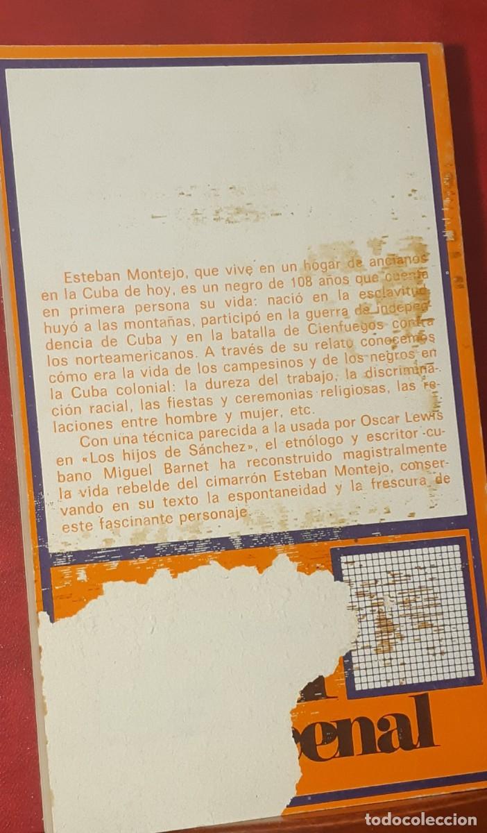 Libros de segunda mano: BIOGRAF&Aacute; DE UN CIMARR&Oacute;N POR MIGUEL BARNET - Foto 4