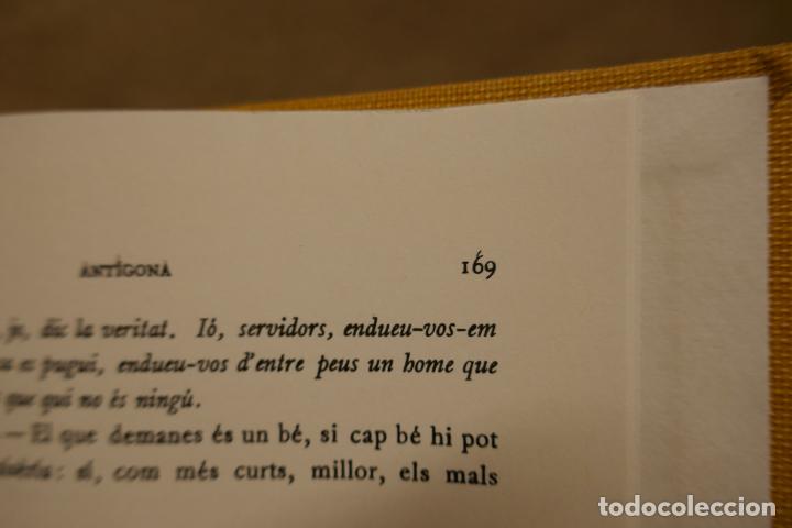 Libros de segunda mano: SOFOCLES - LES DONES DE TRAQUIS / ANTIGONA - Foto 10