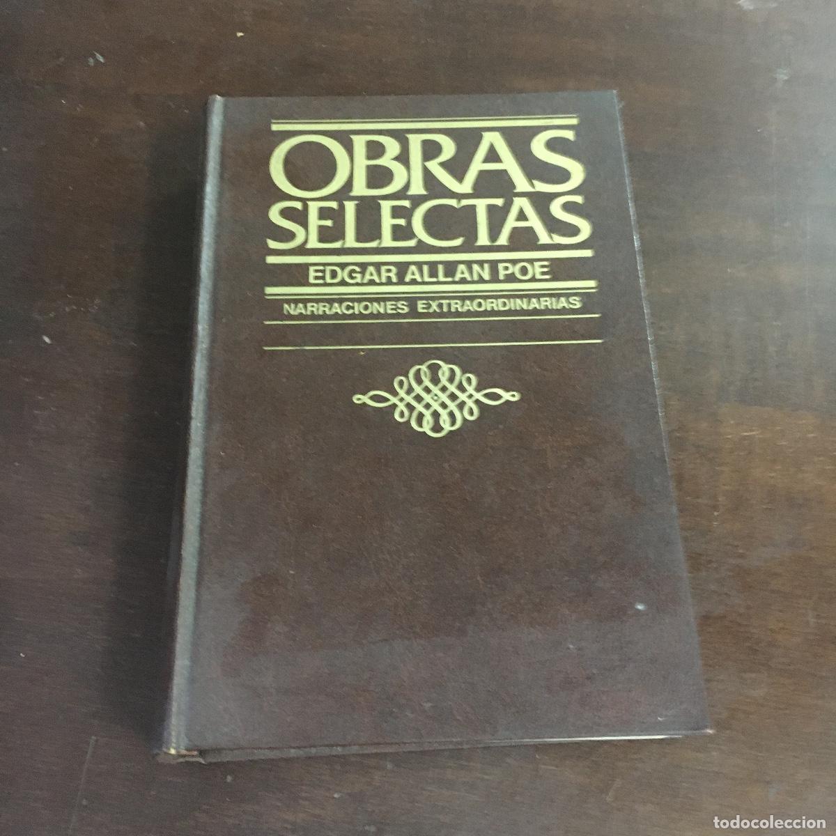 Libros de segunda mano: OBRAS SELECTAS - EDGAR ALLAN POE REF: 1302 - Foto 1