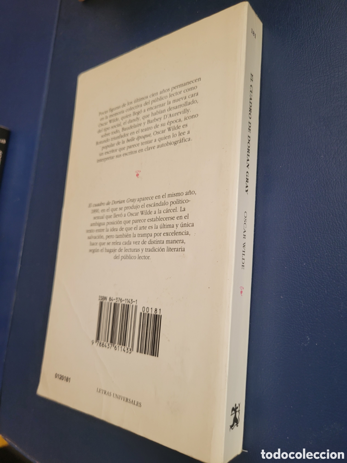 Libros de segunda mano: EL CUADRO DE DORIAN GRAY # OSCAR WILDE # CATEDRA 1998 - Foto 4