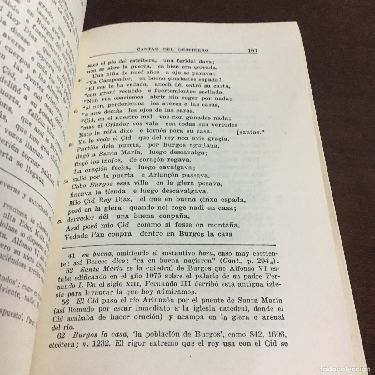 Libros de segunda mano: POEMA DE M&Iacute;O CID. RAMON MENENDEZ REF: 1504 - Foto 3