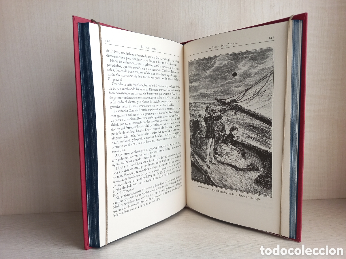 Libros de segunda mano: El rayo verde. Julio Verne. C&iacute;rculo de lectores, 1994. - Foto 5