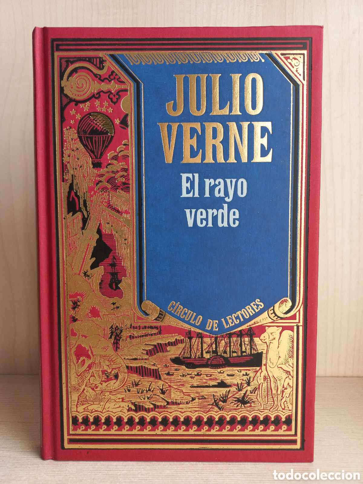 Libros de segunda mano: El rayo verde. Julio Verne. C&iacute;rculo de lectores, 1994. - Foto 1